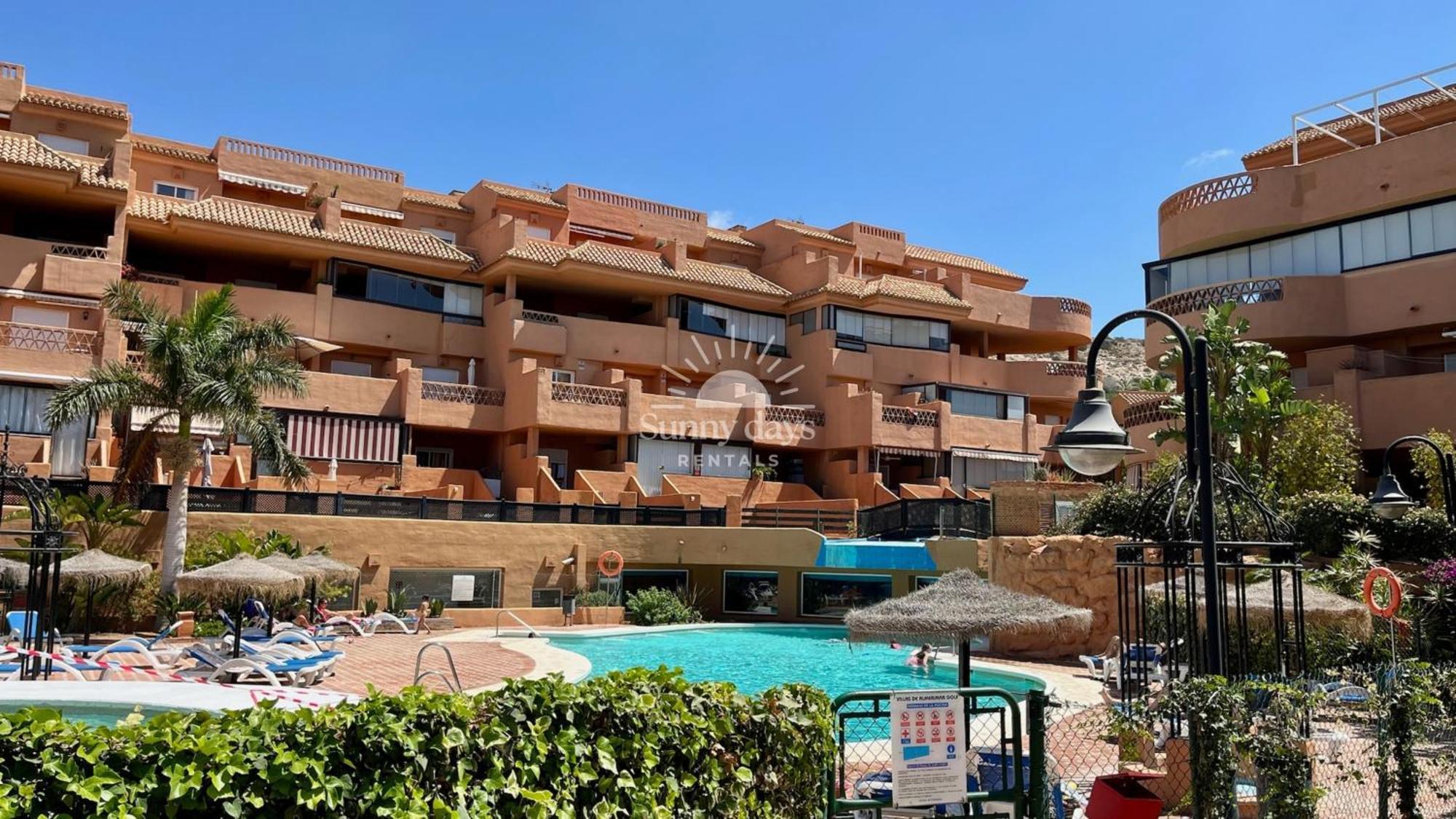 Almerimar, Terraza,Piscinas,Parking,Gym Leilighet El Ejido Eksteriør bilde